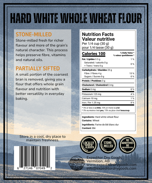 Hard White Wheat Flour